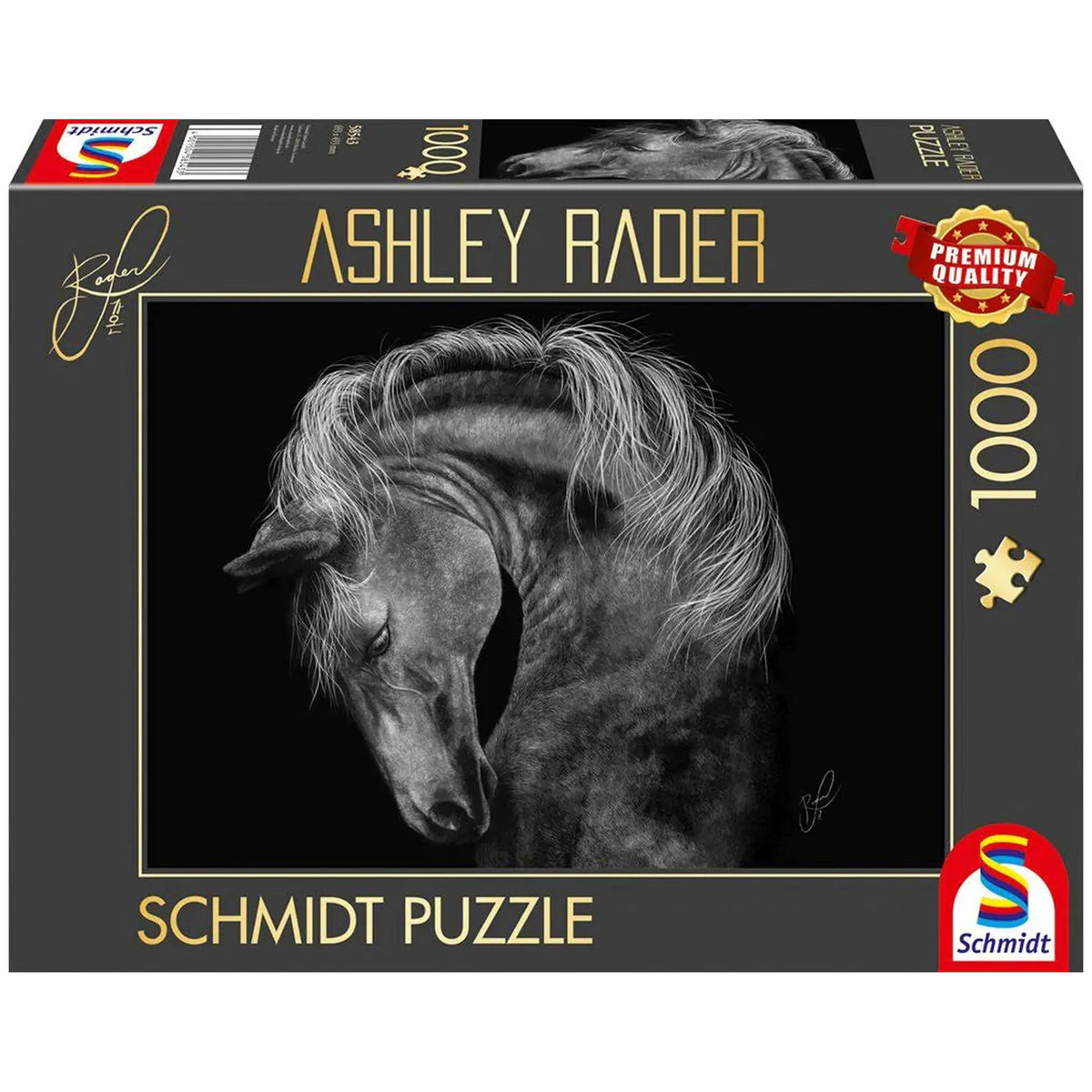 Schmidt Spiele - Power, Horse, in the Sign of Strength 1000 Pcs - Puzzles