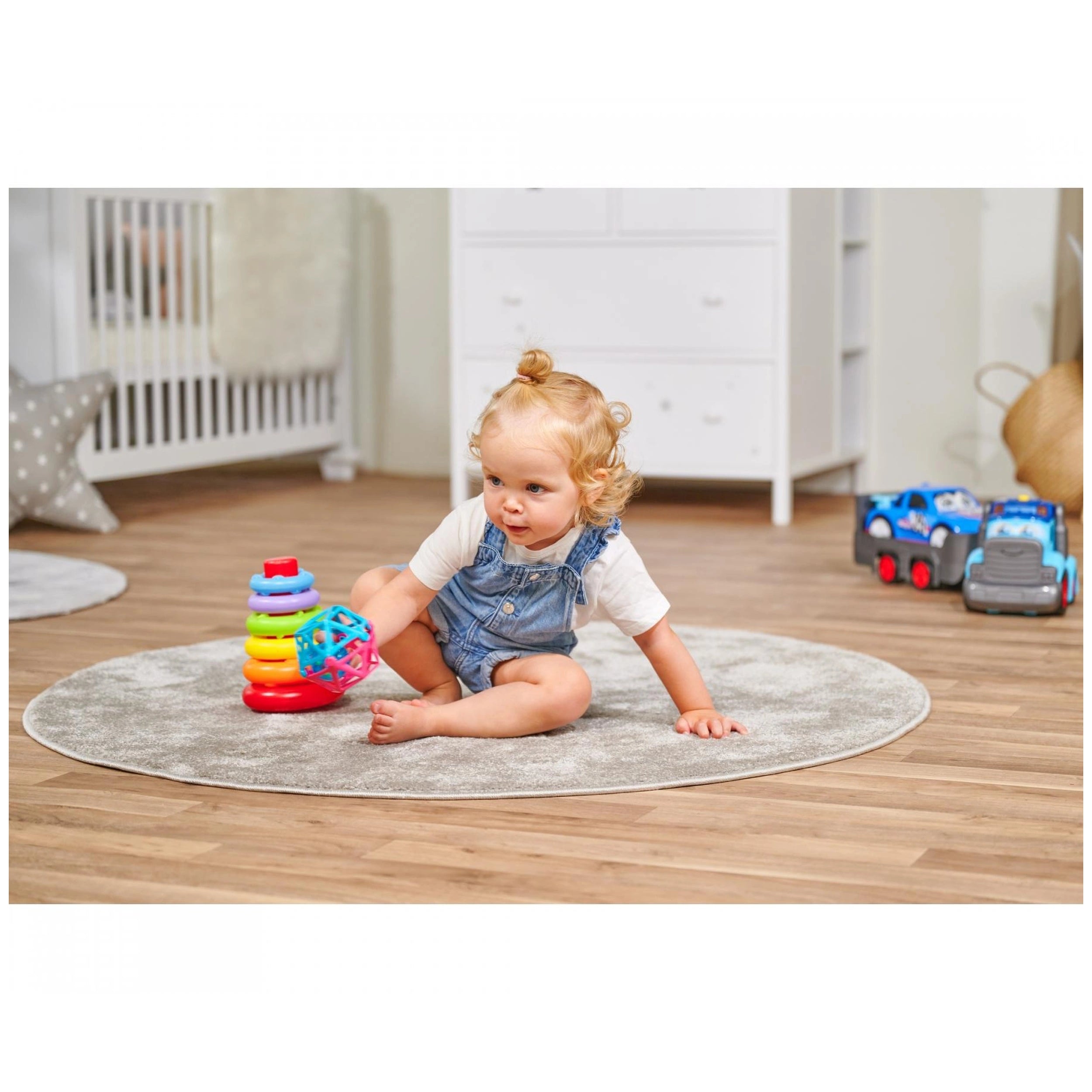 Simba - ABC Stacking Ring Pyramid - Sorting & Stacking Toys