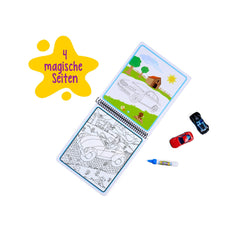 Simba - Livre de coloriage à eau Art & Fun Cars - Loisirs créatifs