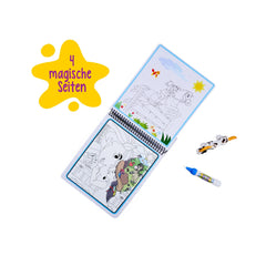 Simba - Art & Fun Water Pen Coloring Book Horses - Arts & Crafts