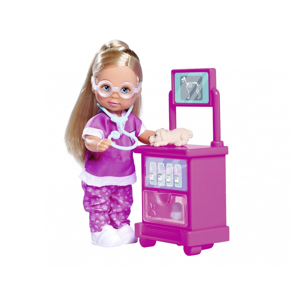 Simba - Poppen en speelsets - Evi Love Puppy Dokter - Speelset - 3 Jaar - Educatief