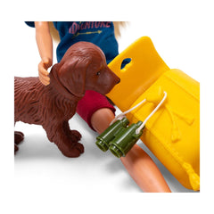 Simba - Dolls - Steffi Love Hiking Doll with Dog and Accessories - 3 Years - Outdoor Adventure