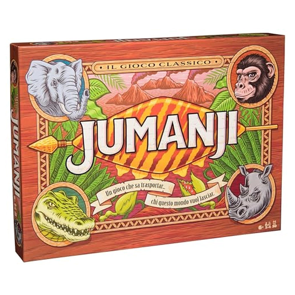 Spin Master - Jumanji Board Game - Board Games - +6 - 6062311 - 58138547 - Italian Edition