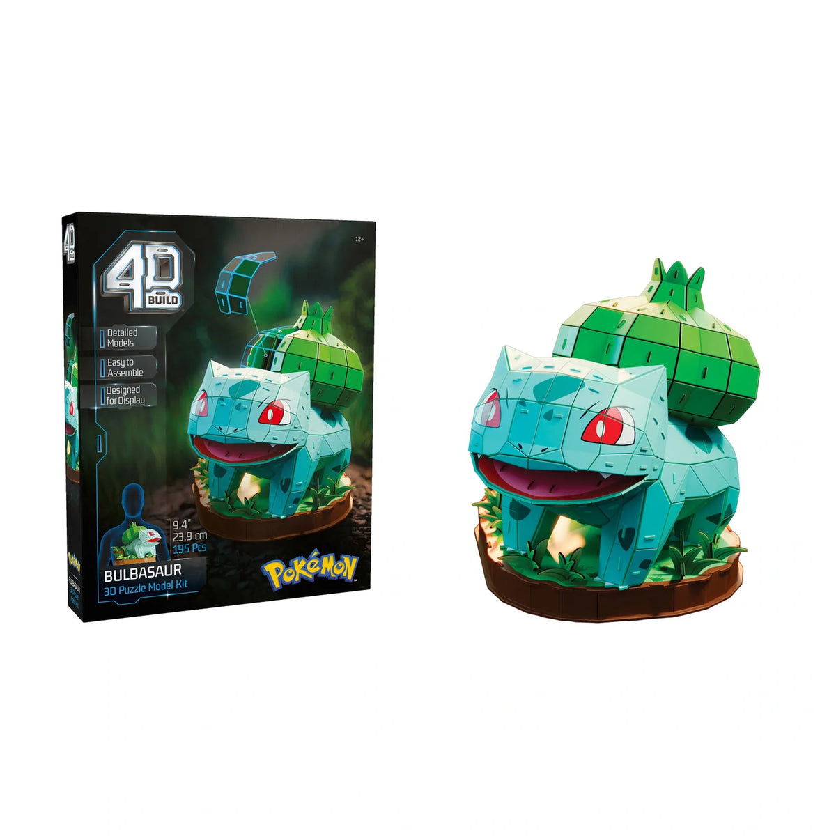 Spin Master - Pokemon 4D Build Bulbasaur - Puzzles