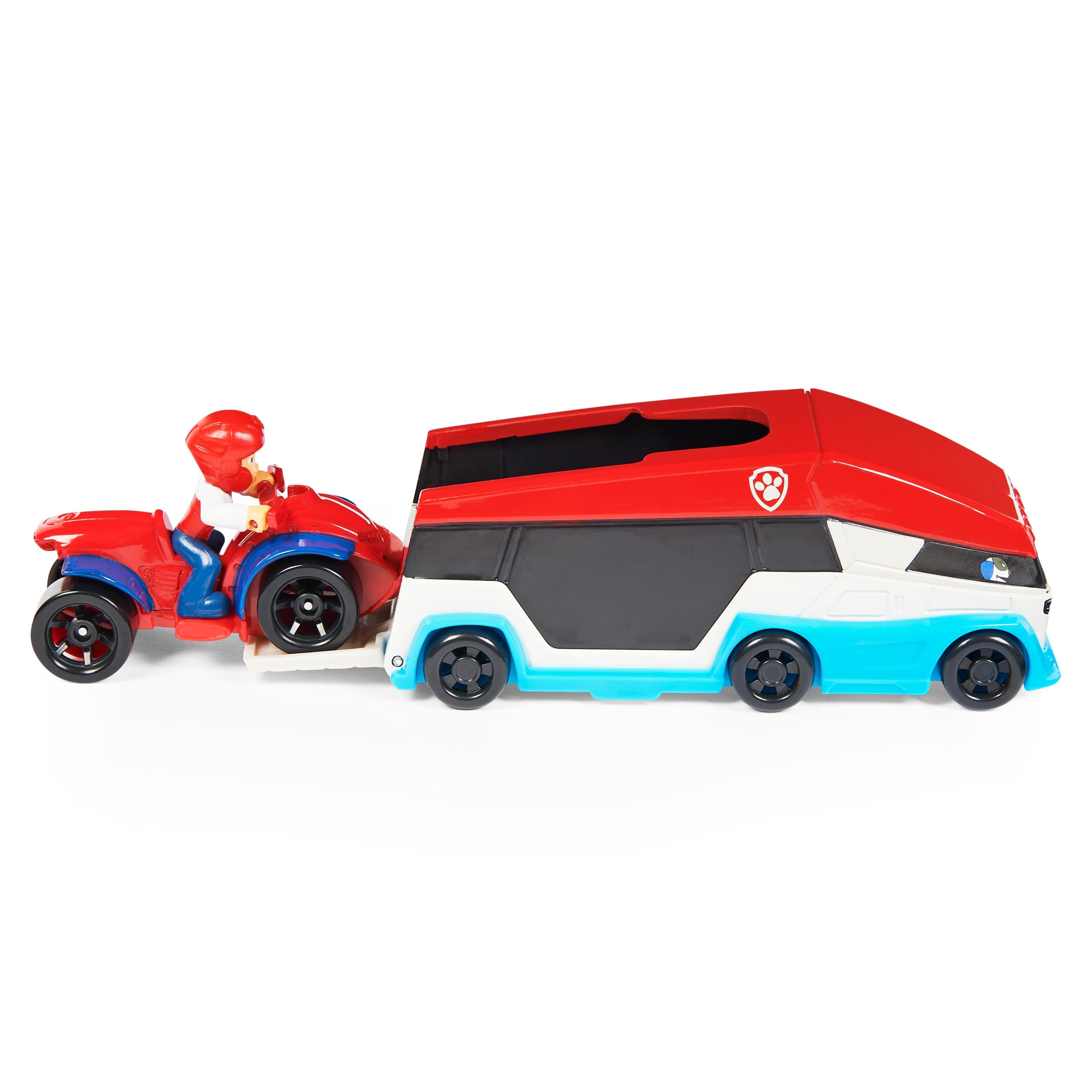 Spin Master - PAW Patrol True Metal PAW Patroller Die-Cast Team Vehicle with 1:55 Scale Ryder ATV Toy Car