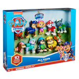 Spin Master - PAW Patrol , 10th Anniversary, All Paws On Deck Toy Figures Gift Pack with 10 Collectible Action Figures, Kids Toys for Ages 3 and up