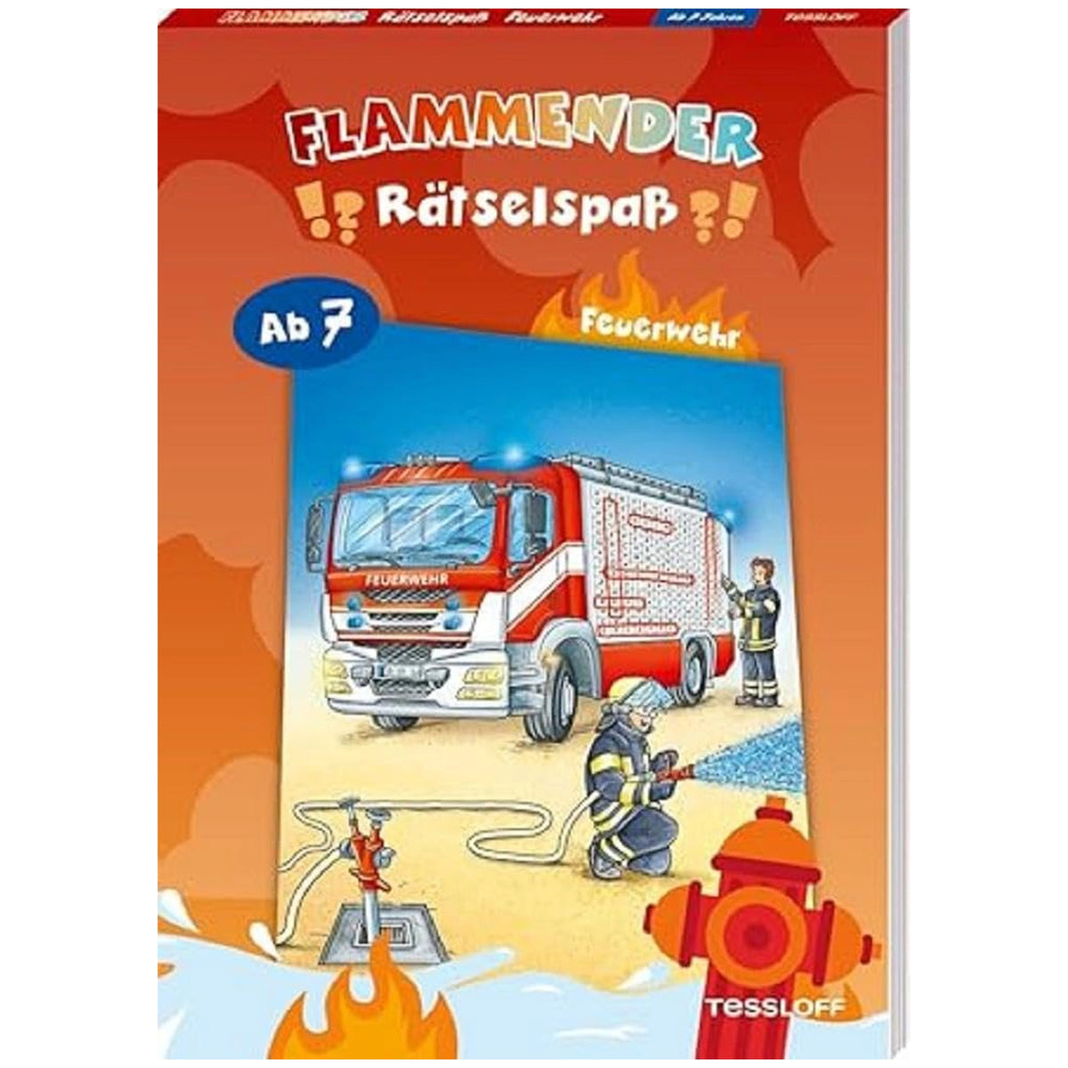 TESSLOFF - Flammender Rätselspaß - Educational - German Edition
