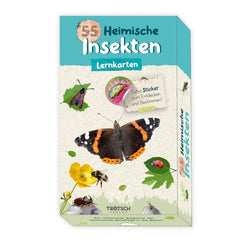TROTSCH - 55 Learning Cards Native Insects - Educational - German Edition