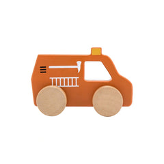 TRYCO - Wooden Game Fire Brigade - Push Pull Toys