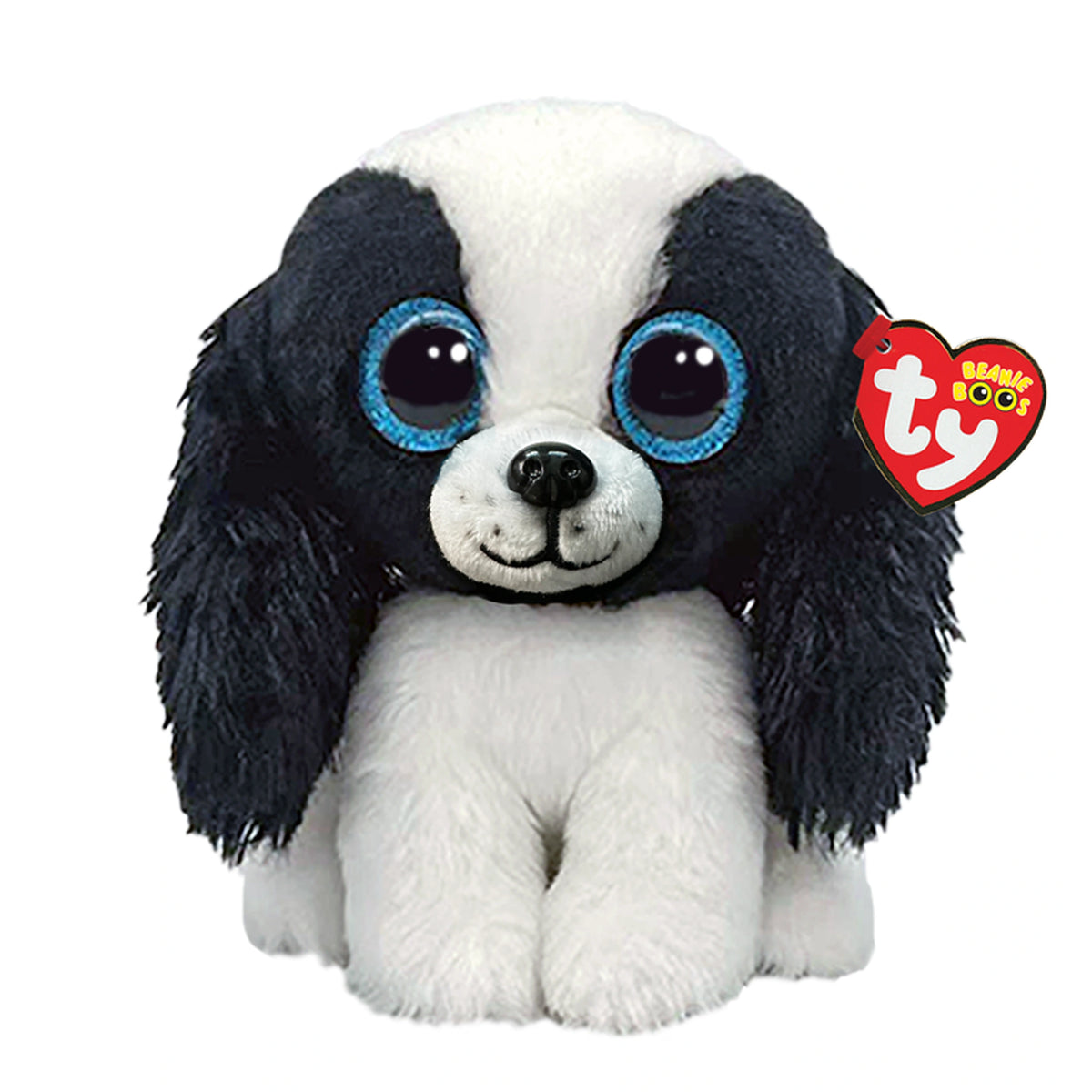 TY - Beanie Boos Sissy black and white dog 15 cm