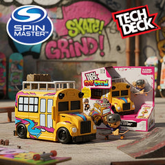 Tech Deck SK8 Crew Buss Playset