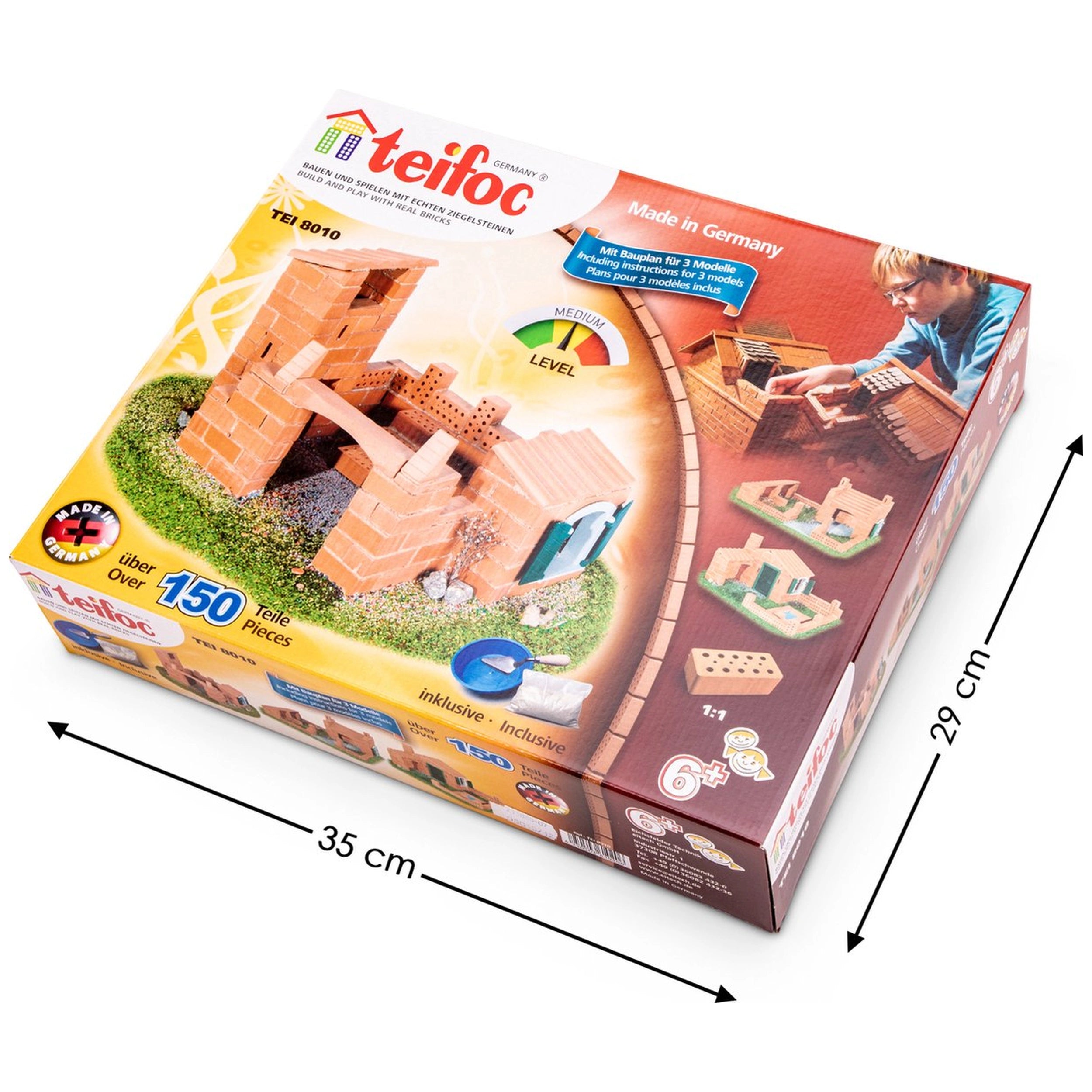 Teifoc - Castle-House 150 Pcs - Arts & Crafts