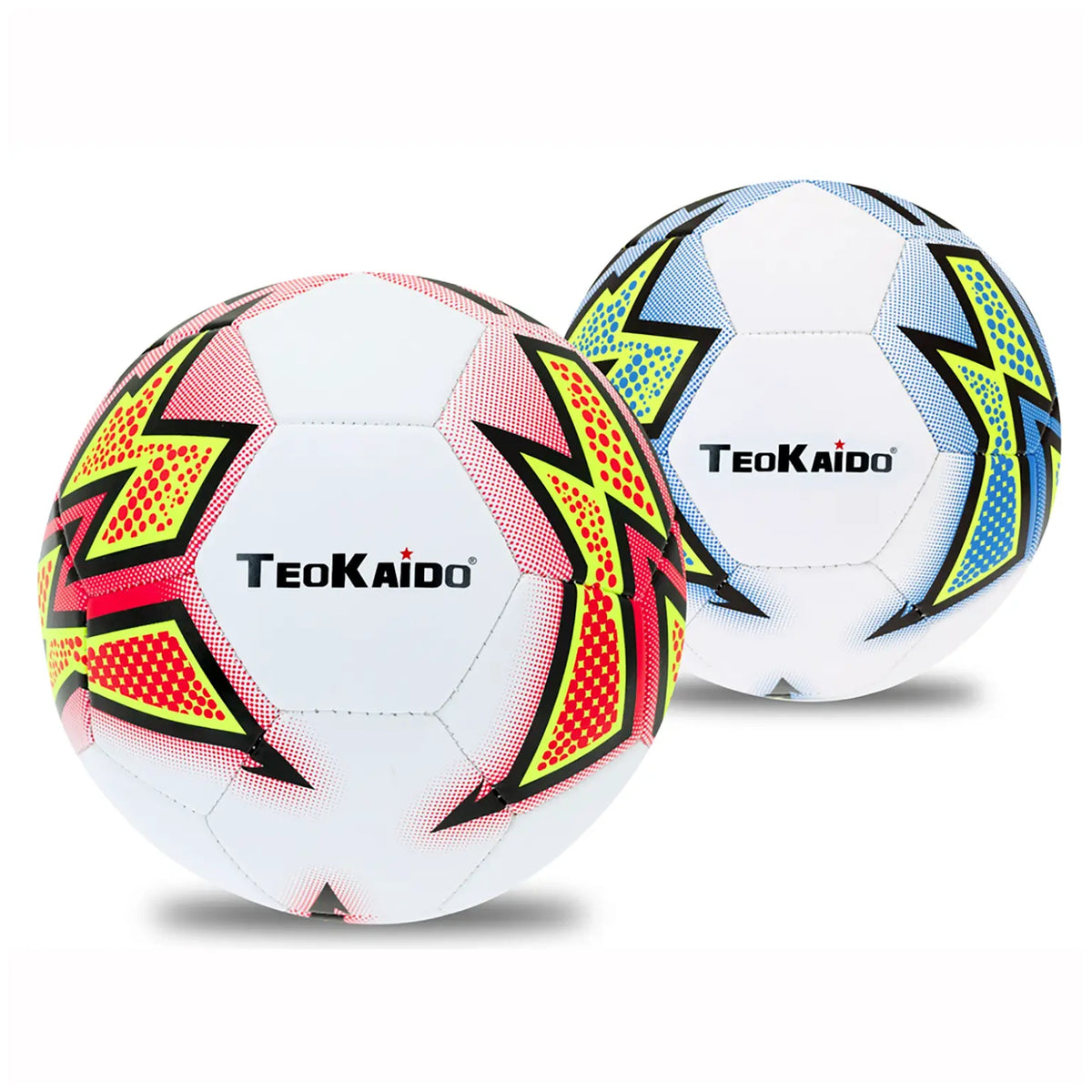 TeoKaido - TeoKaido-Dynamic-Chevron-Football-Size-5-Sports-Toys