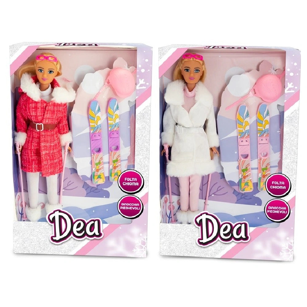Teorema - Dolls - Dea Winter Ski Adventure Doll - Articulated - 3 Yrs - Creative Play
