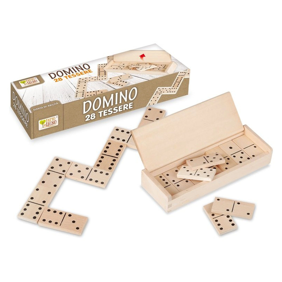 Teorema - Domino Wooden Board Games