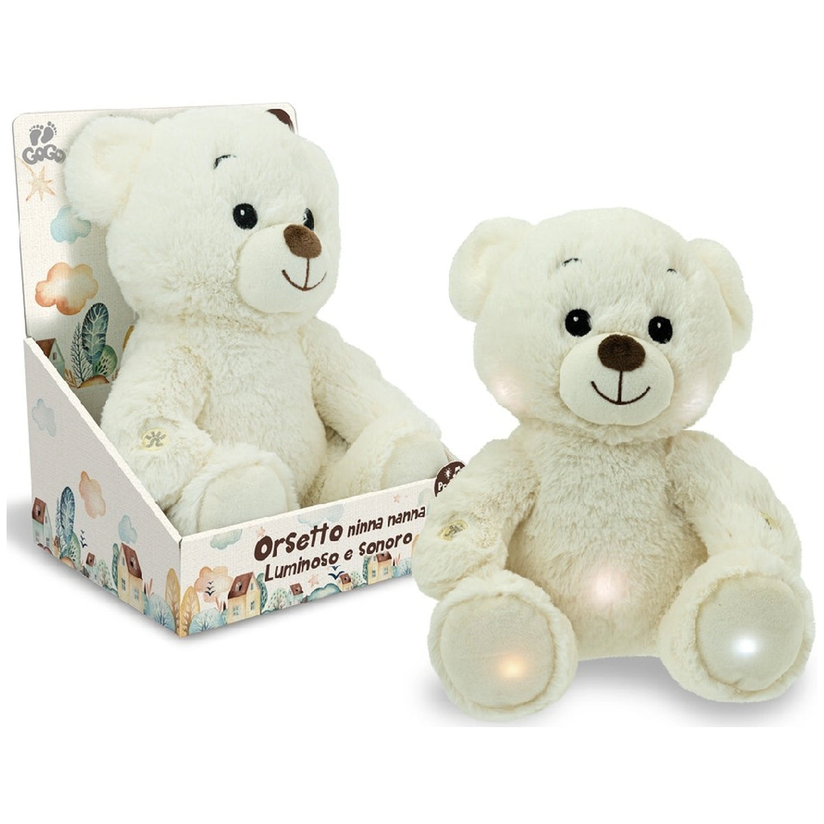 Teorema - GoGo Luminous Sleep Aid Bear - Stuffed Animals
