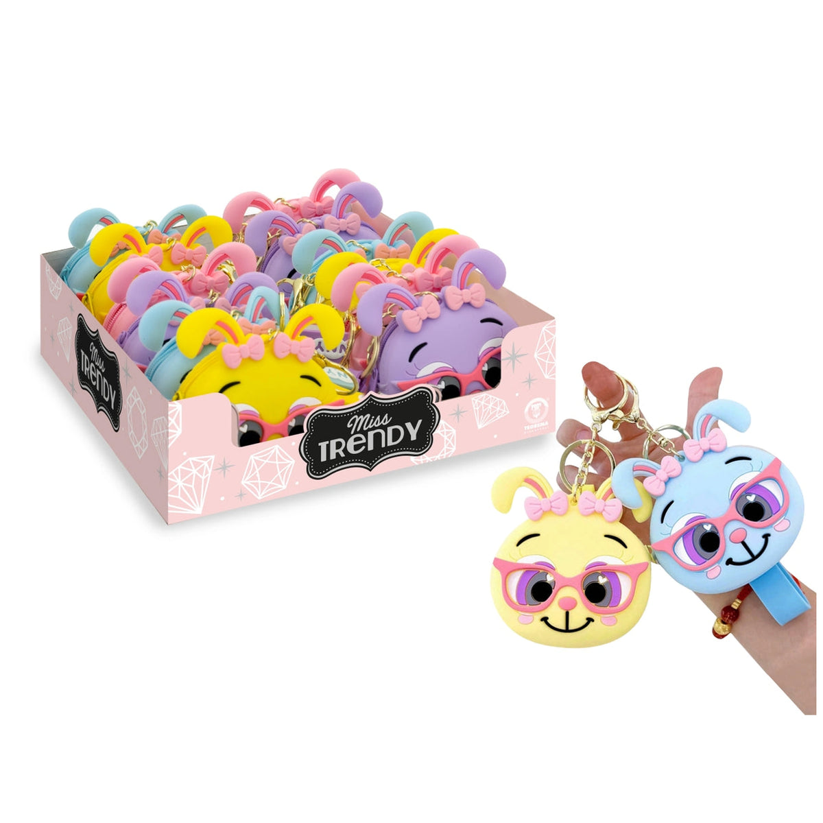 Teorema - Miss Trendy Kawaii Bunny Keychain Assortment - Collectibles