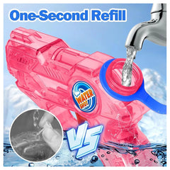 Teorema - Outdoor Play Equipment - Pocket Water Pistol - Neon Colours - 3+ Years