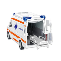 Teorema - Play Vehicles - Ambulance Toy - Friction-Powered - 3 Yrs - Educational Play