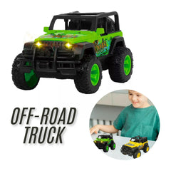 Teorema - Play Vehicles - Teo Power 4x4 SUV - Friction-Powered - 3+ Yrs - Lights Sounds