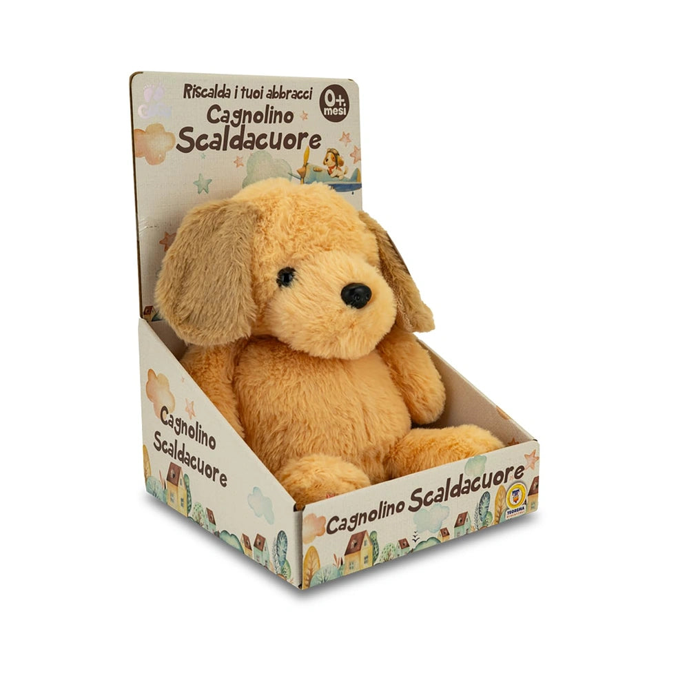 Teorema - Stuffed Animals - GOGO Heart-Warmer Puppy - 24cm - 0 Months - Comfort