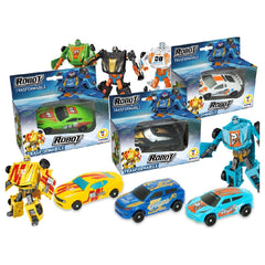 Teorema - Toy Playsets - 2-in-1 Transforming Robot Car - 3 Years - STEM Learning