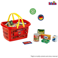 Theo Klein - Shopping Basket Filled With Products From Germany - Pretend Professions And Role Playing