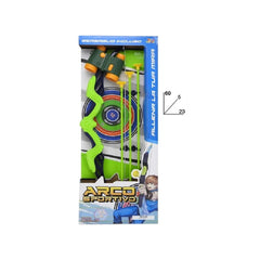 Toys Garden - Sport Archery Set with Target and Binoculars - Toy Playsets