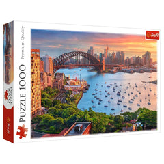 Trefl - 1000 Piece Jigsaw Puzzle - Sydney, Australia - Puzzles Age +14 - TRF10743
