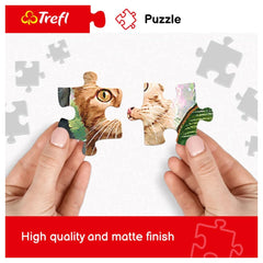 Trefl - 1000 Piece Puzzle - Cheerful Kitten - Puzzles Age +14 - TRF10448