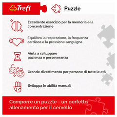Trefl - 1000 Piece Puzzle - Feline Meeting - Puzzles Age +14 - TRF10555