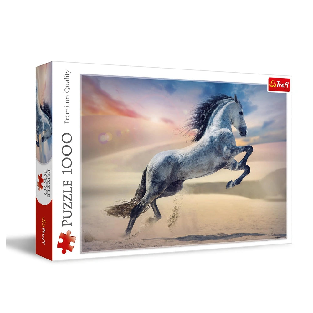Trefl - 1000 Piece Puzzle - Majestic Horse - Puzzles Age +14 - TRF10790