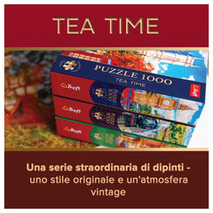 Trefl - 1000 Piece Puzzle - Premium Plus - Tea Time The Journaler's Desk - Puzzles Age +14 - TRF10849