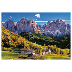 Trefl - 1500-Piece Puzzle - Val di Funes, Dolomites, Italy - Puzzles Age +14 - TRF26163