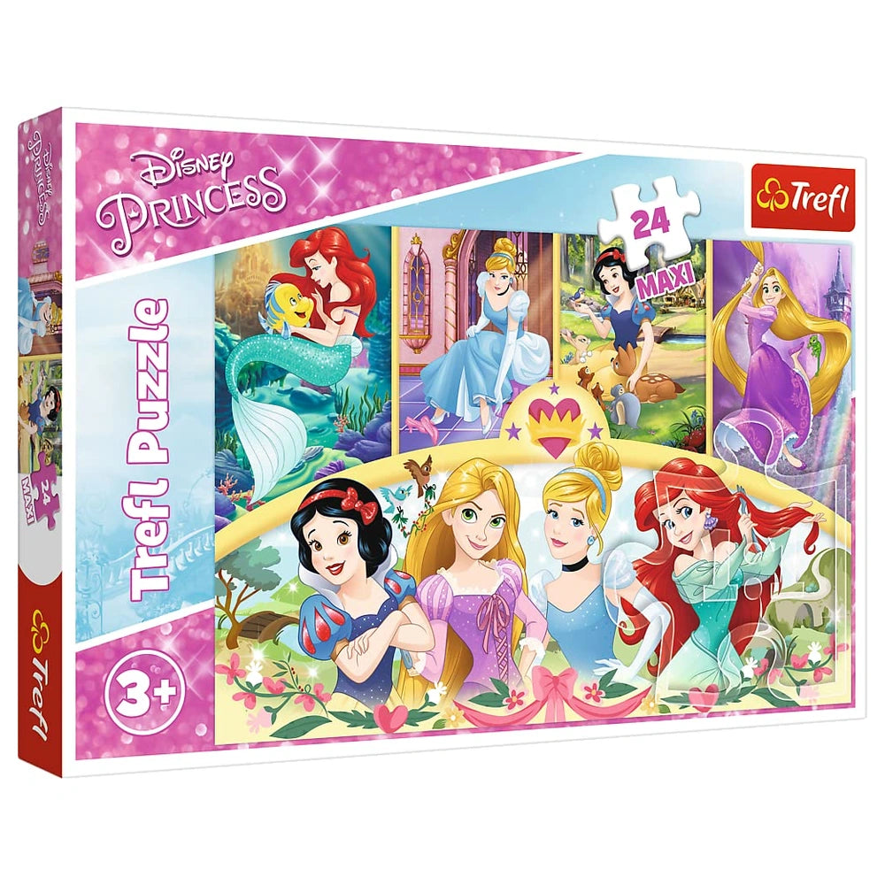 Trefl - 24-Piece Maxi Puzzle - Disney Princess The Magic of Memories - Puzzles Age +3 - TRF14294
