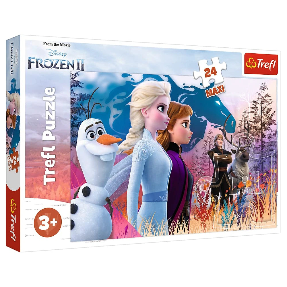 Trefl - 24 Piece Maxi Puzzle - Frozen 2 Magical Journey - Puzzles Age +3 - TRF14298