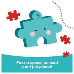 Trefl - 4 Puzzles in 1 Shaped - Baby Classic Transport - Puzzles Age +1 - TRF36075