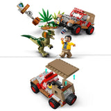 LEGO 76958 Jurassic Park Dilophosaurus Ambush Dinosaur Toy for Boys, Girls, Kids 6 Plus Years Old, with Dino Figure and Jeep Car Toy, 30th Anniversary Collection Set