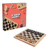 SPIN MASTER - EG classici 6 Games in Wood Deluxe