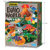 4M Kidzlabs Dino World Paint & Play - International 4M03400