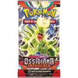 GT - Pokemon Ossidiana Infuocata Booster Pack - 10 Cards Italian Edition
