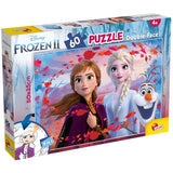 Lisciani - Disney Puzzle Df Plus 60 Frozen LSC65318 - International