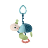 Mattel - Fisher-Price Baby Stroller Toy Planet Friends Sea Me Bounce Turtle with Teether