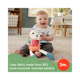Mattel - Fisher-Price Snow Leopard Baby Sensory Toy Planet Friends Plush
