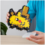 Mattel - MEGA Pokémon Pixel Art Pikachu Action Figure Building set with 400 Pieces