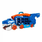 MATTEL - Hot Wheels City Transforming T-Rex Ultimate Hauler Toy Race Car & Track Sets