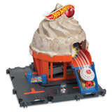 MATTEL - Hot Wheels Ice Cream Shop Toy Race Car & Track Sets