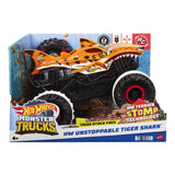 MATTEL - Hot Wheels Monster Trucks: RC Tiger Shark Remote Control Cars & Trucks