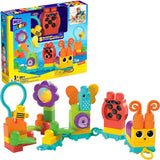 MATTEL - Mega Bloks Move n Groove Caterpillar Sensory Construction Set Toys