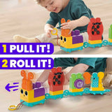 MATTEL - Mega Bloks Move n Groove Caterpillar Sensory Construction Set Toys